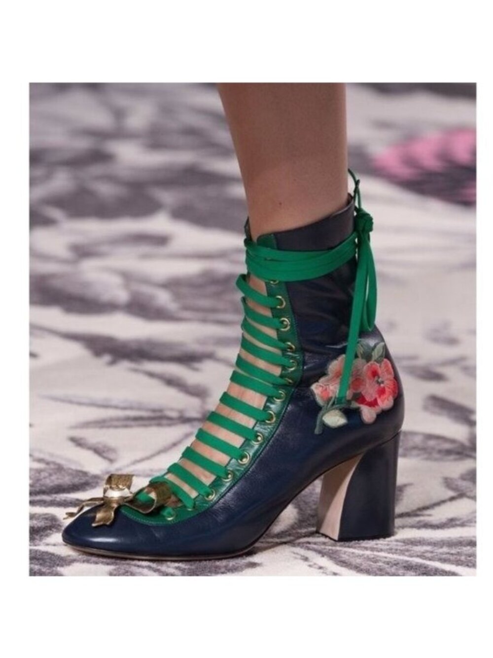 RUNWAY SUPER RARTE GUCCI BOOTS SIZE 38.5 IT, 7.5 or 8 US - Picture 10 of 16